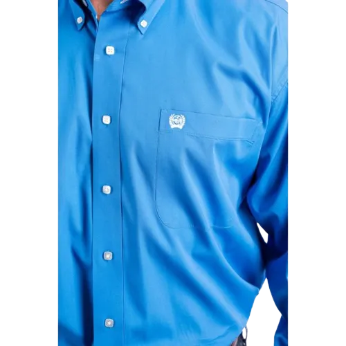 Cinch Men's Blue Classic Fit Shirt