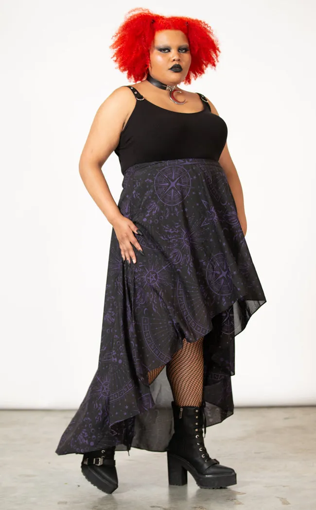 Corene Chiffon Maxi Skirt [Plus-Size]