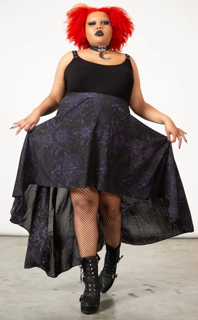 Corene Chiffon Maxi Skirt [Plus-Size]