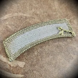 Custom Text Patch Fully Embroidered OCP/Black - Long Tab