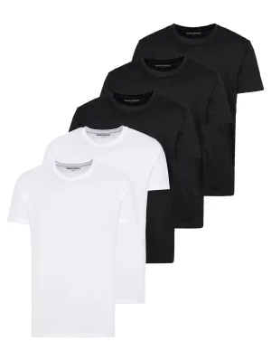Denim Project T-shirt, black and white