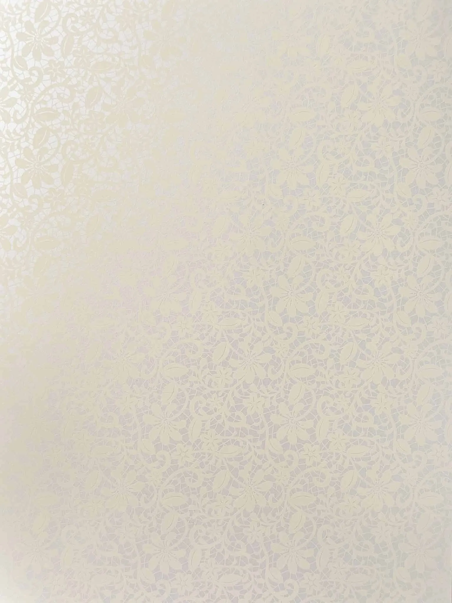 Floral Lace White Paper