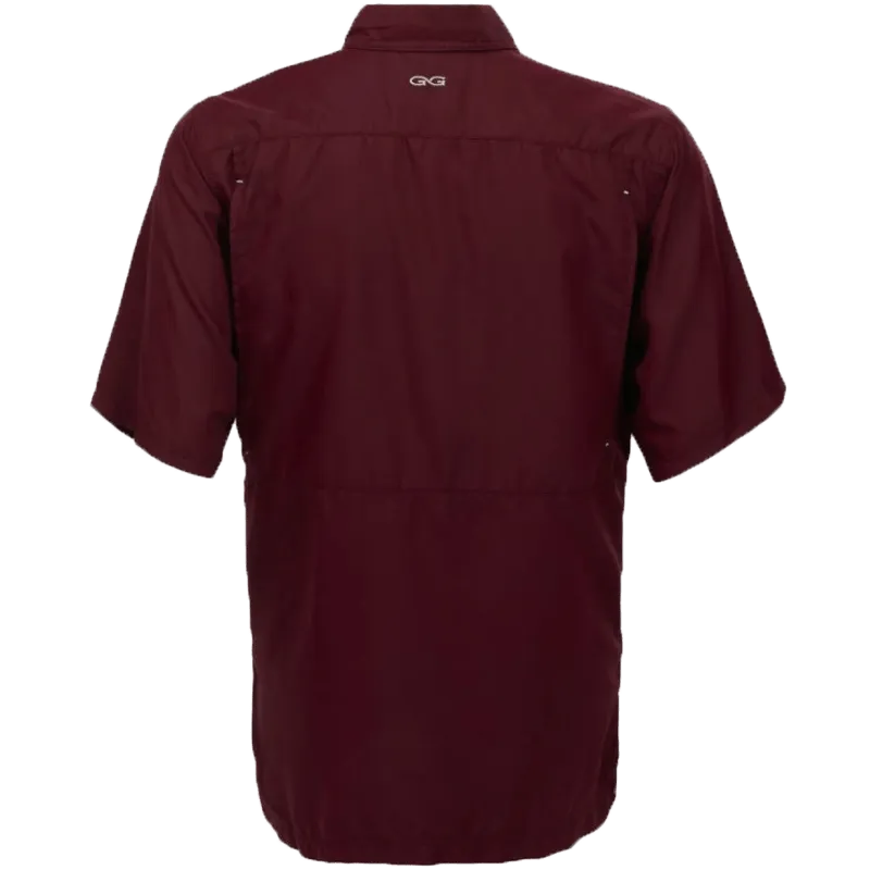 Gameguard Men's Maroon Microfiber Shirt - Extra Big
