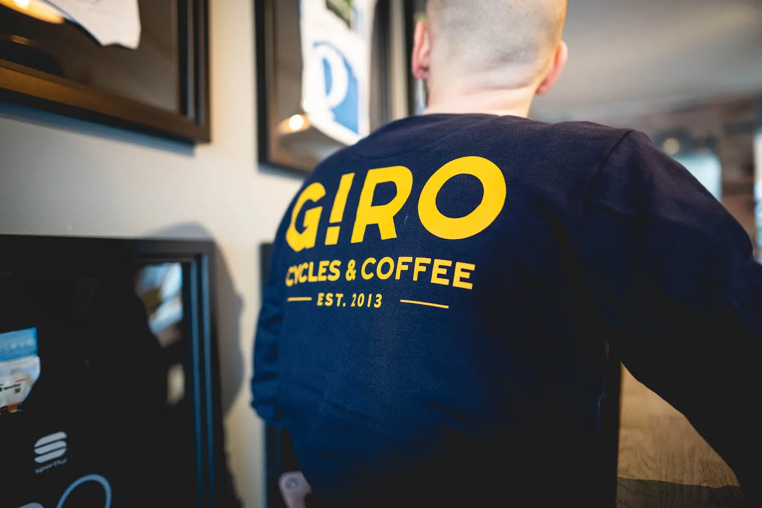 G!RO CYCLES & COFFEE SWEATSHIRT