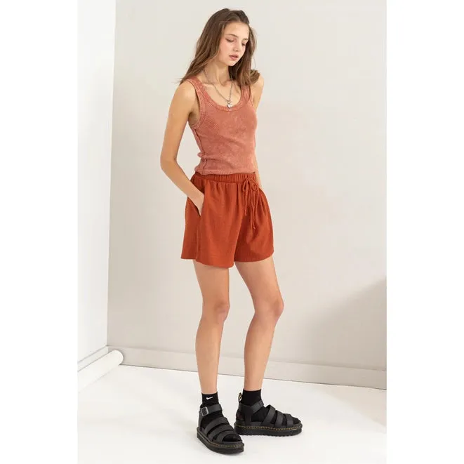 Jeanie Acid Wash Tank Top