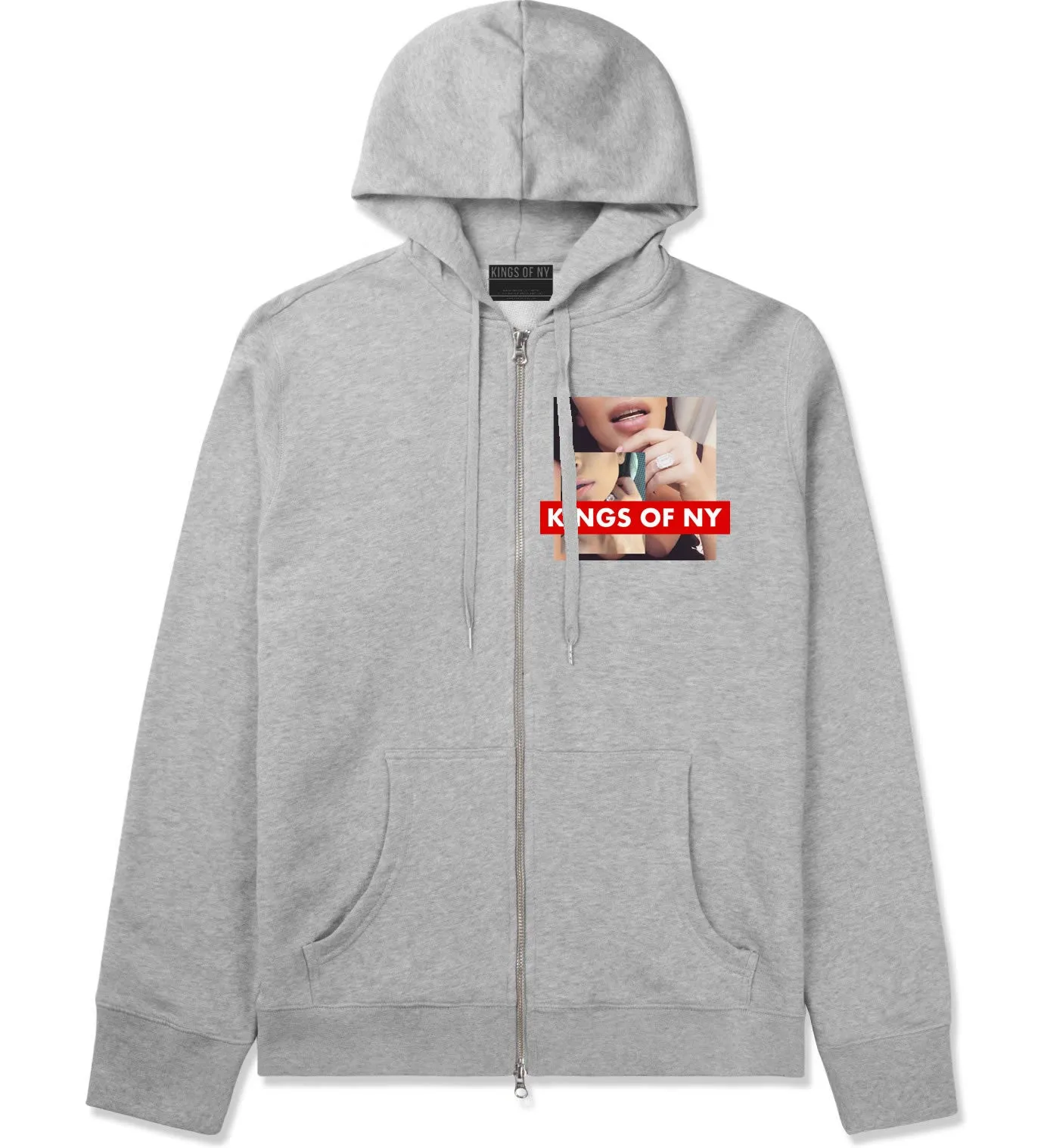 Kim Ring Zip Up Hoodie Hoody