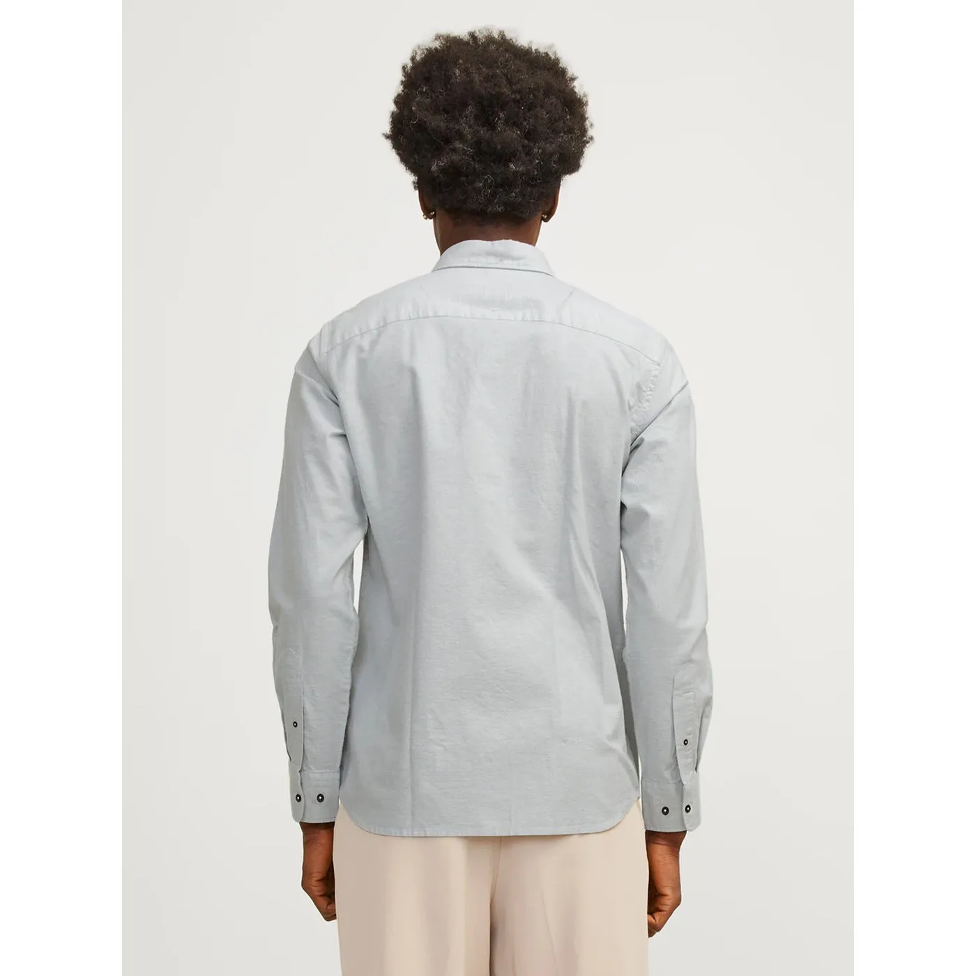 Light Grey Button Down Shirt