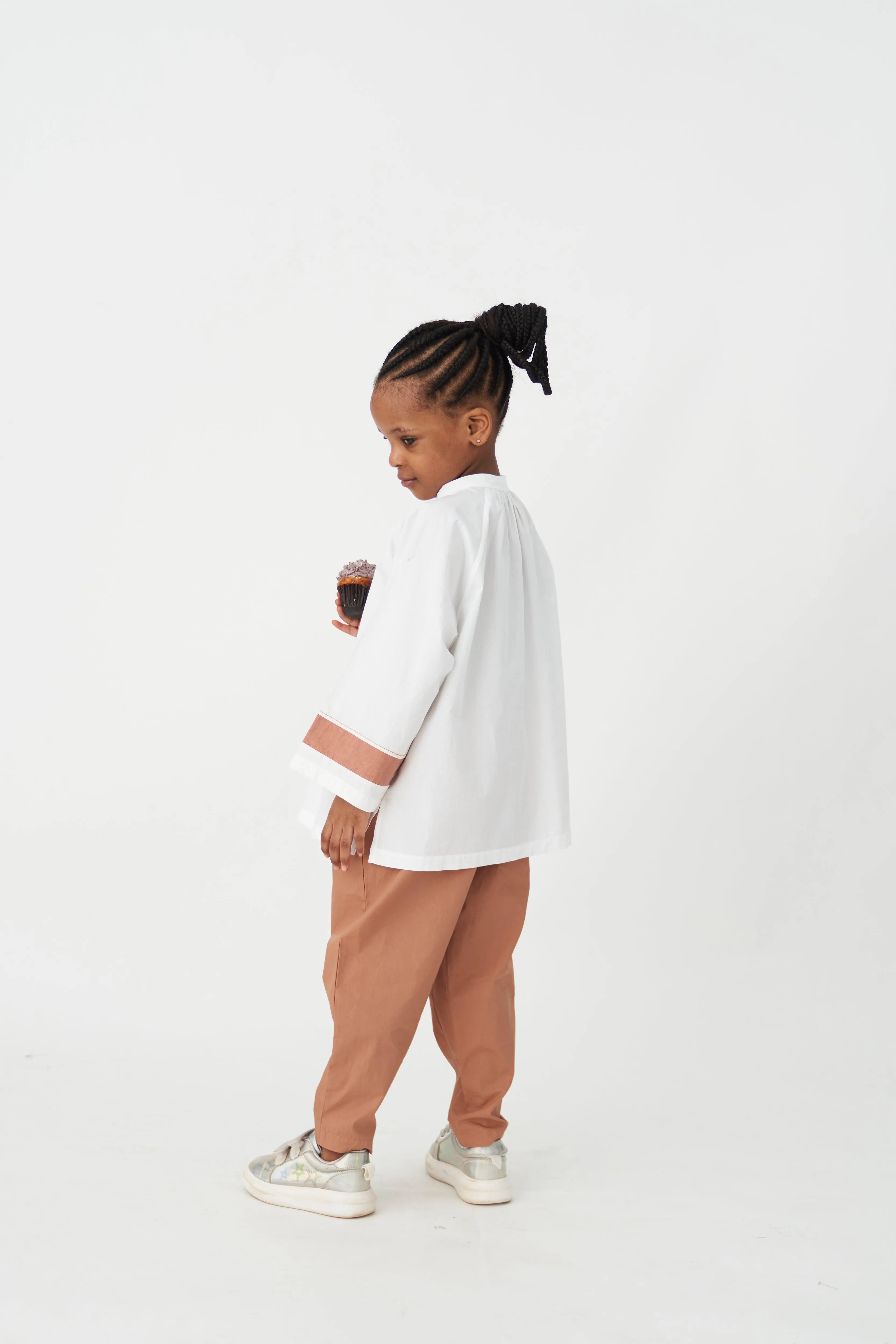 WHITE PEASANT CO-ORD SET